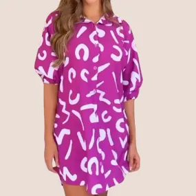 Viola Print - Dress