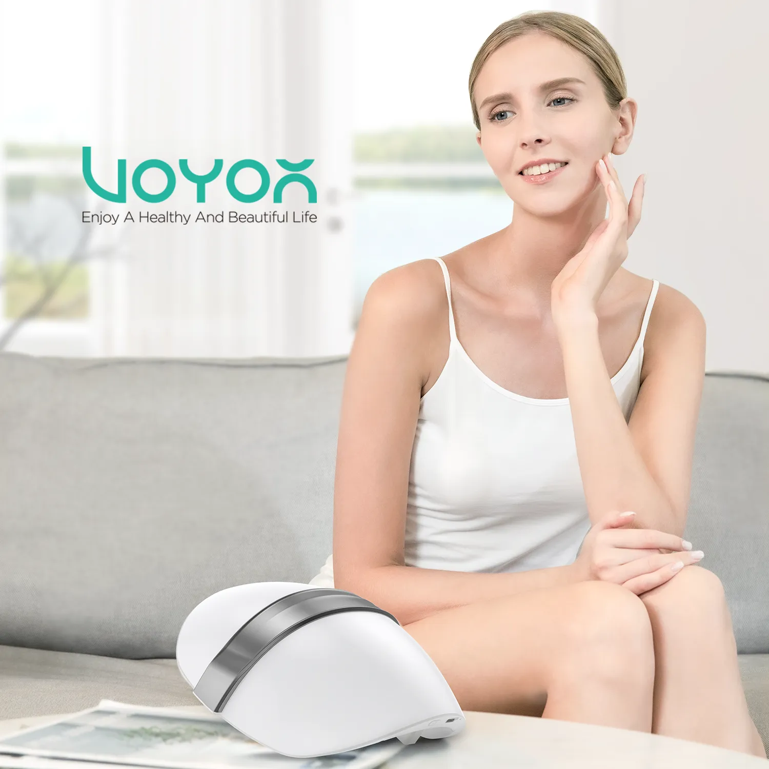 VOYOR LED Beauty Mask Professional Light Therapy Mask BM100