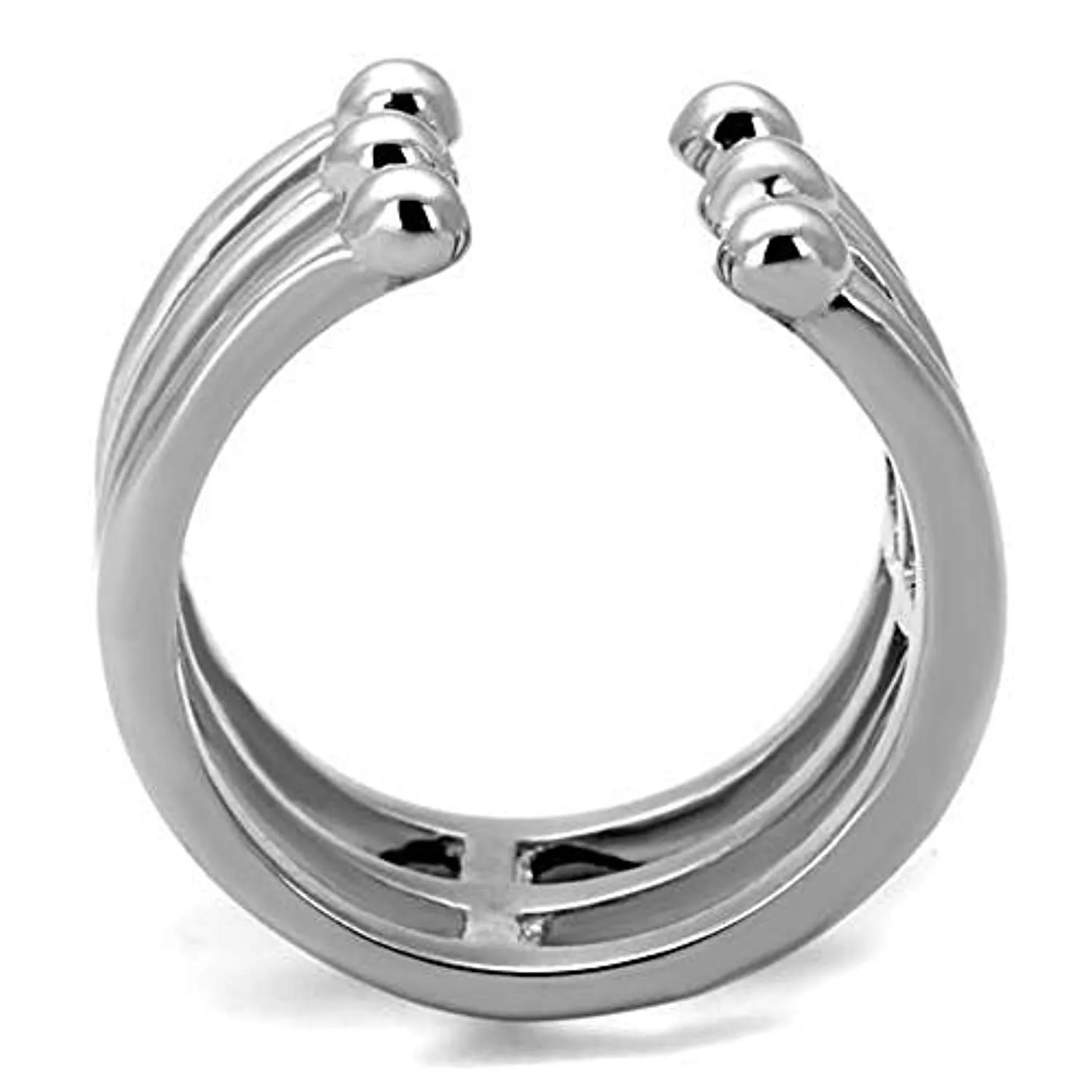 WildKlass Stainless Steel Ring High Polished Women