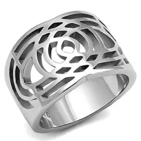 WildKlass Stainless Steel Ring High Polished Women