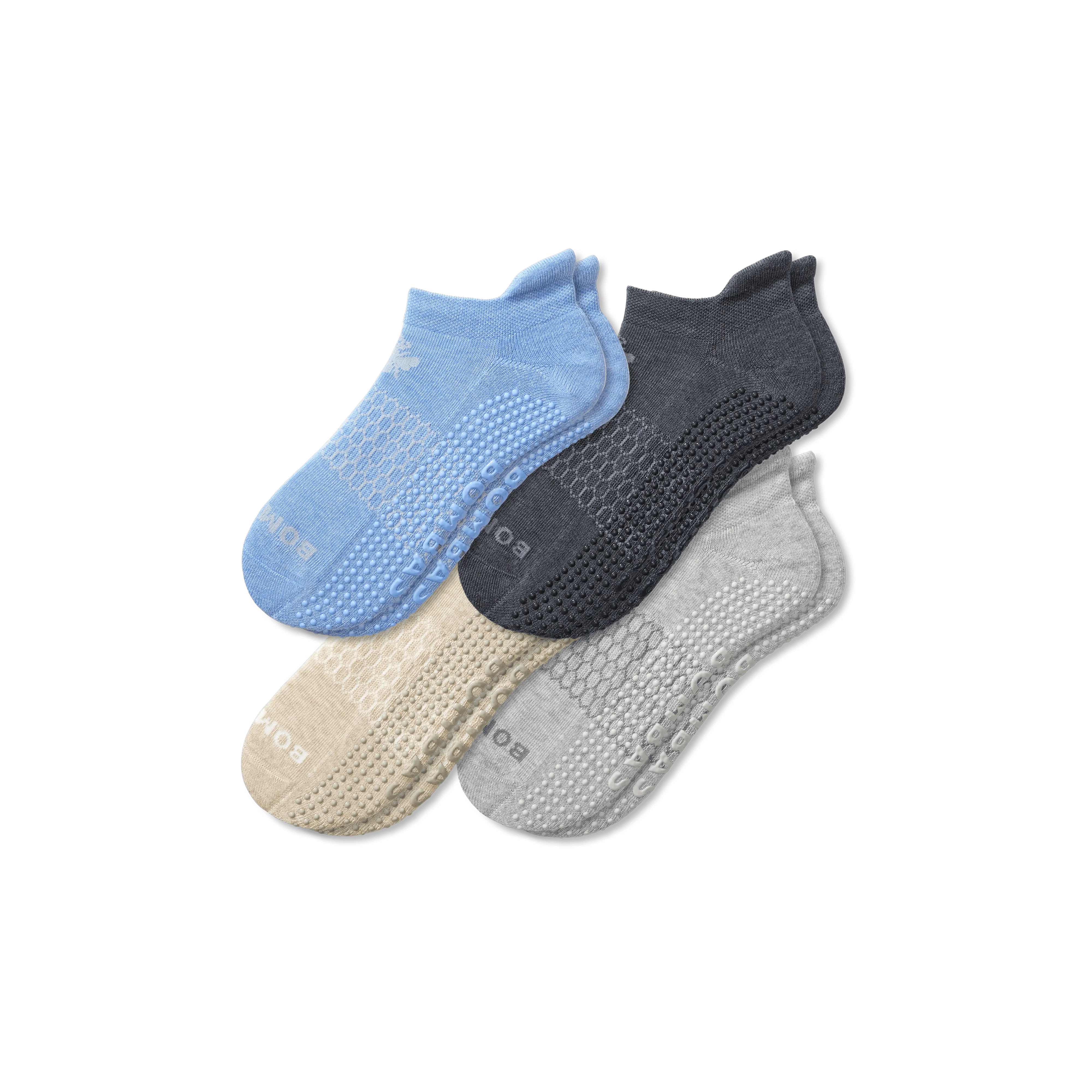 Women's Gripper Ankle Sock 4-Pack